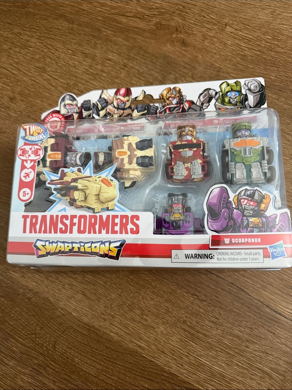 Transformers Swapticons Scorponok Mini Figure Pack - Multicolor